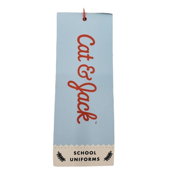 NWT Cat & Jack Boys School Uniform Pants Size 10 Husky Four Pack Vintage Khaki - Picture 8 of 8